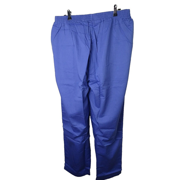 $ Only Necessities Women 20T Periwinkle Elastic waist Pullon Pocket Pants - Picture 10 of 10